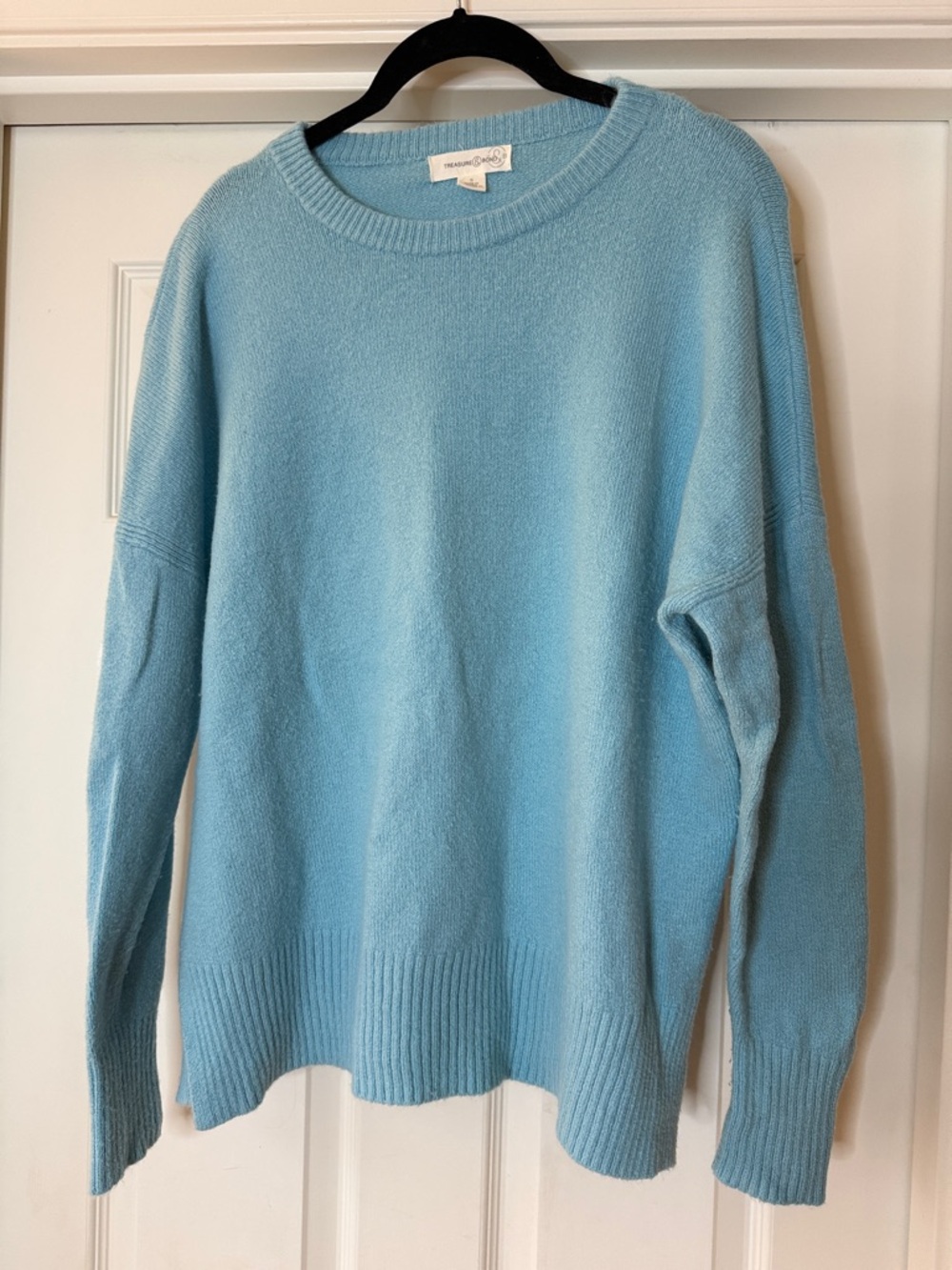 Treasure & Bond Powder Blue Crewneck Sweater